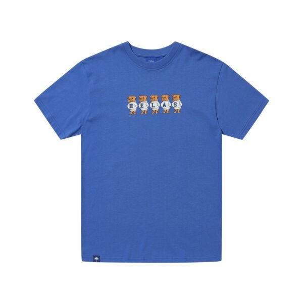 FIVE DOGS TEE COBALT