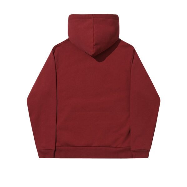 HELASTOWN HOODIE BURGUNDY