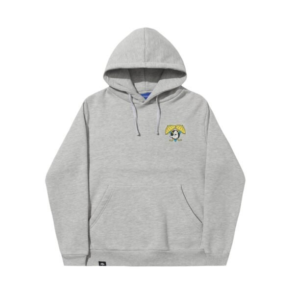 MIGHTY HOODIE HEATHER GREY