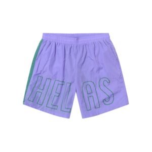 NEGATIVE SWIM SHORT PURPLE&GREEN